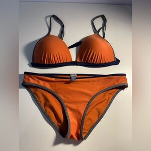Orange Bikini Set (Top: Medium & Bottoms: Small!!!)